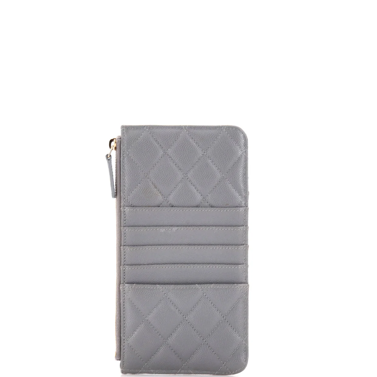 Classic Phone Case Pouch Quilted Caviar - Deep Luxury