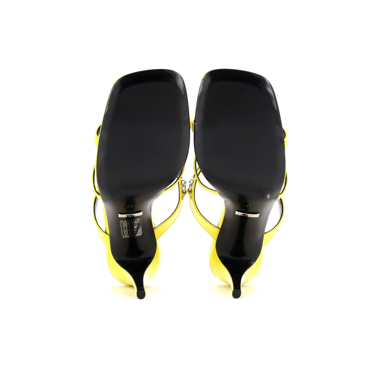 Women's Horsebit Cage Heeled Sandals Leather - Deep Luxury
