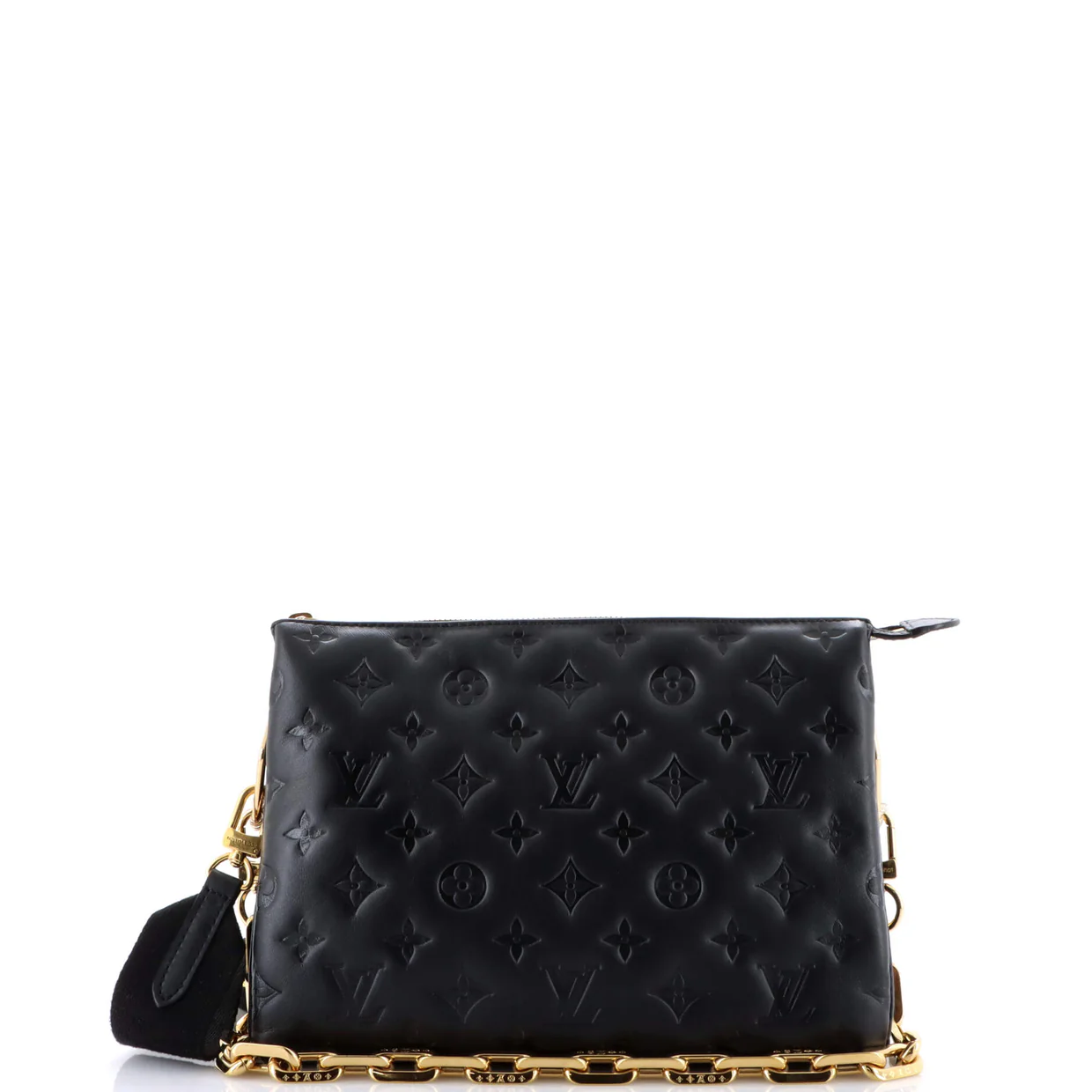 Coussin Bag Monogram Embossed Lambskin PM - Deep Luxury