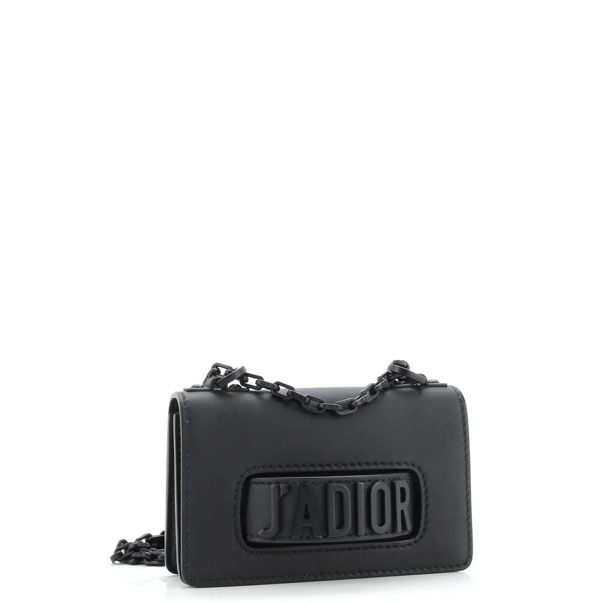 Ultra Matte J'Adior Flap Bag Matte Calfskin Mini - Deep Luxury