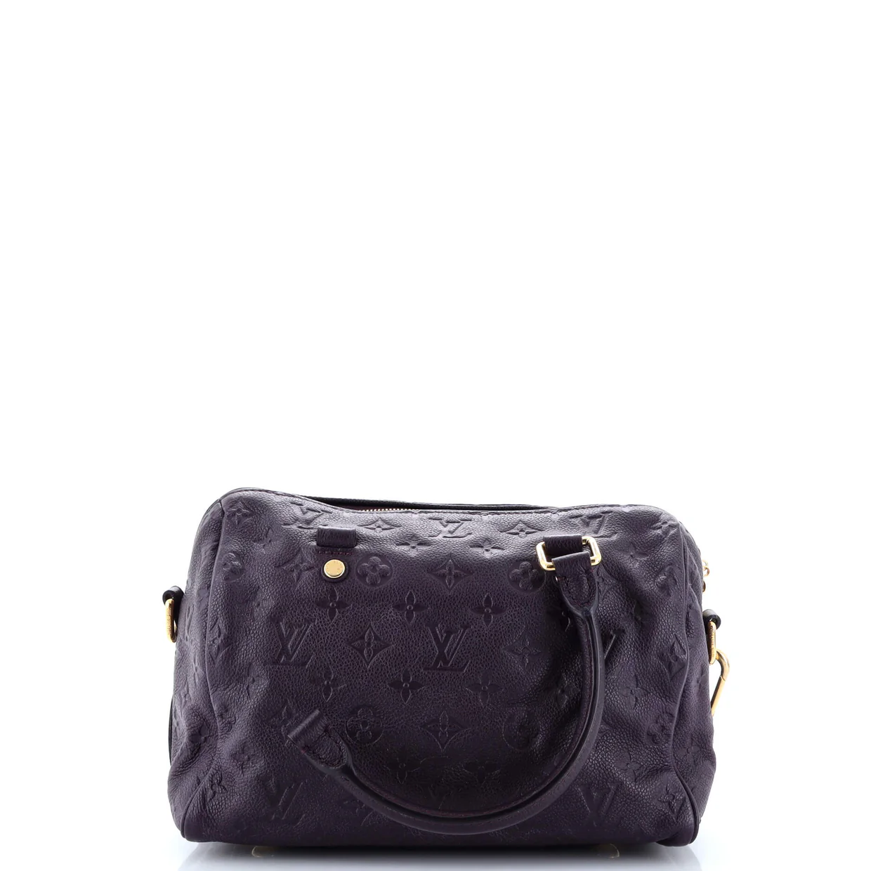 Speedy Bandouliere Bag Monogram Empreinte Leather 25 - Deep Luxury