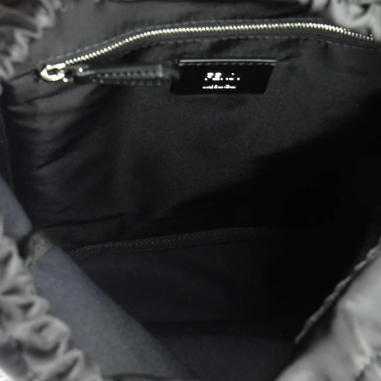 Fendiness Backpack Zucca Canvas Small - Deep Luxury