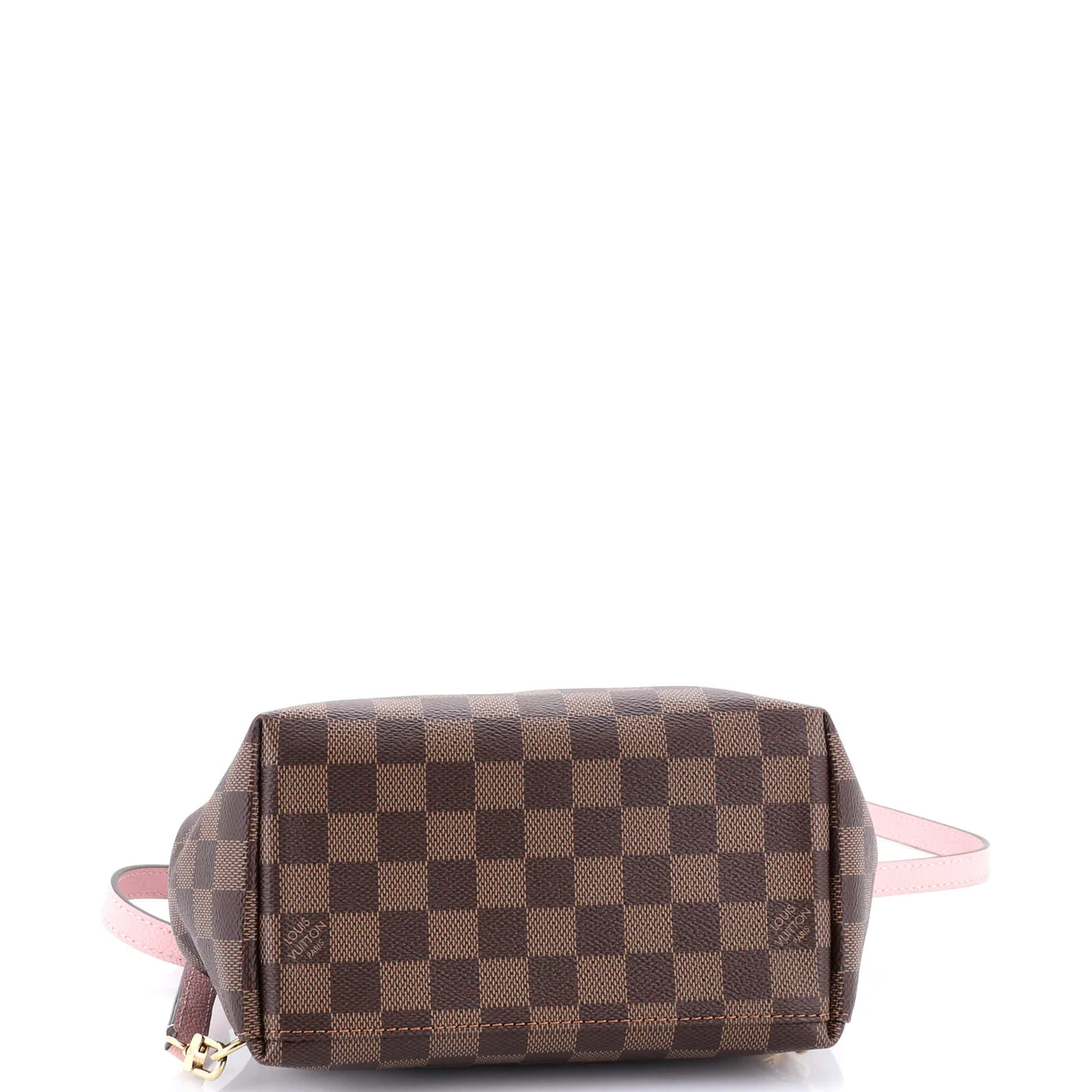 Clapton Backpack Damier and Leather - Deep Luxury