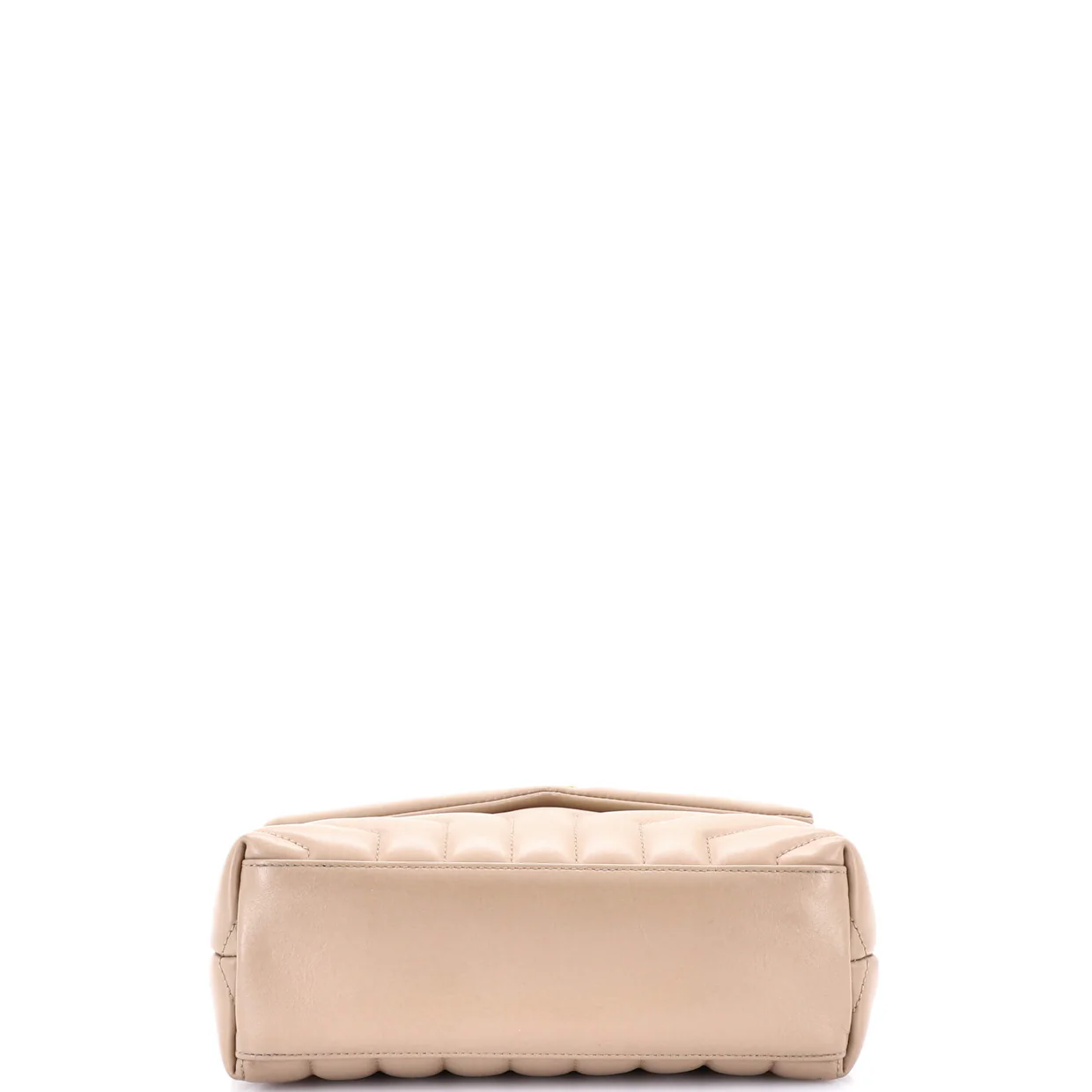 Loulou Shoulder Bag Matelasse Chevron Leather Small - Deep Luxury