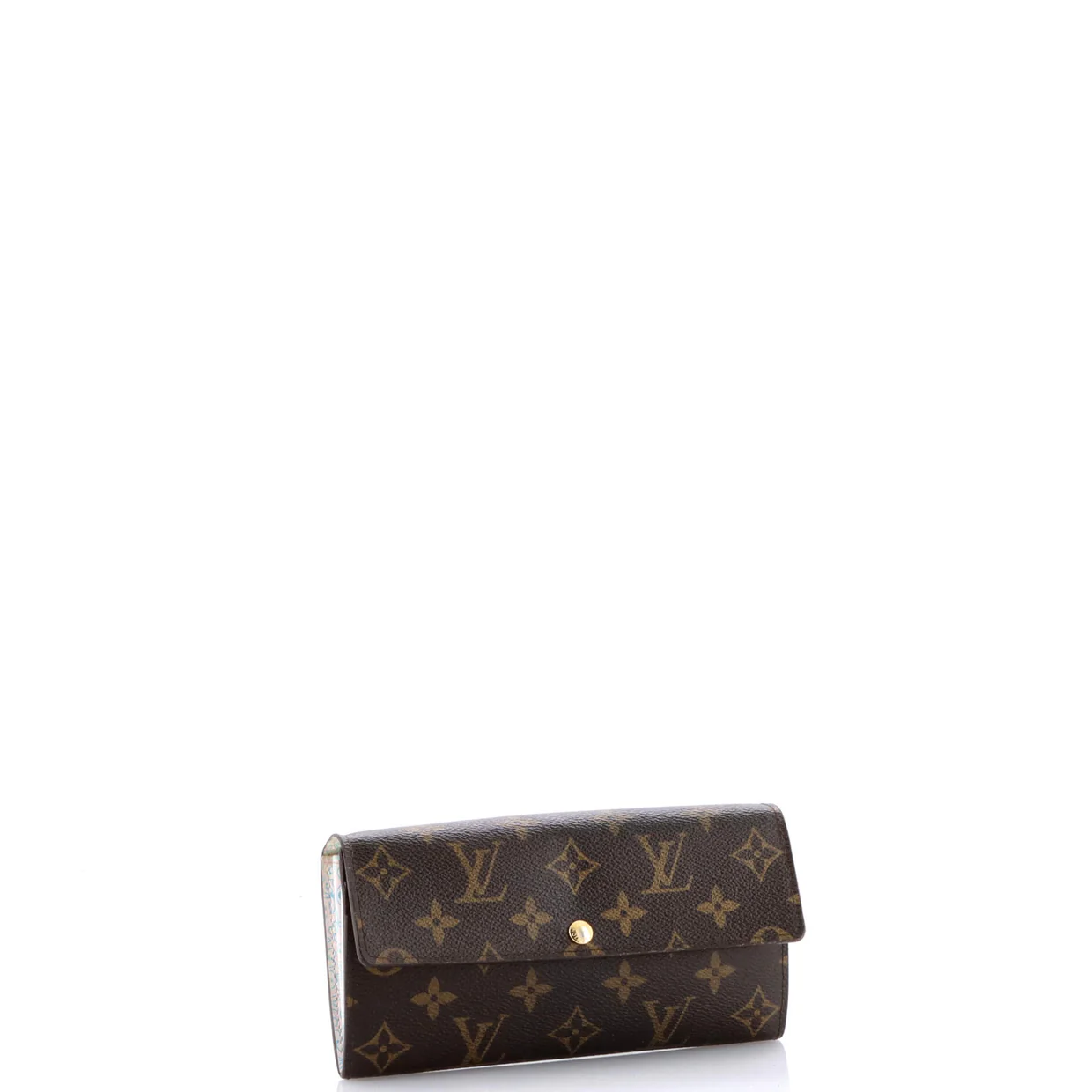 Sarah Wallet Monogram Canvas - Deep Luxury