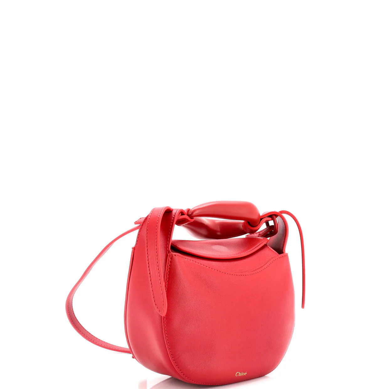 Kiss Purse Bag Leather Small - Deep Luxury