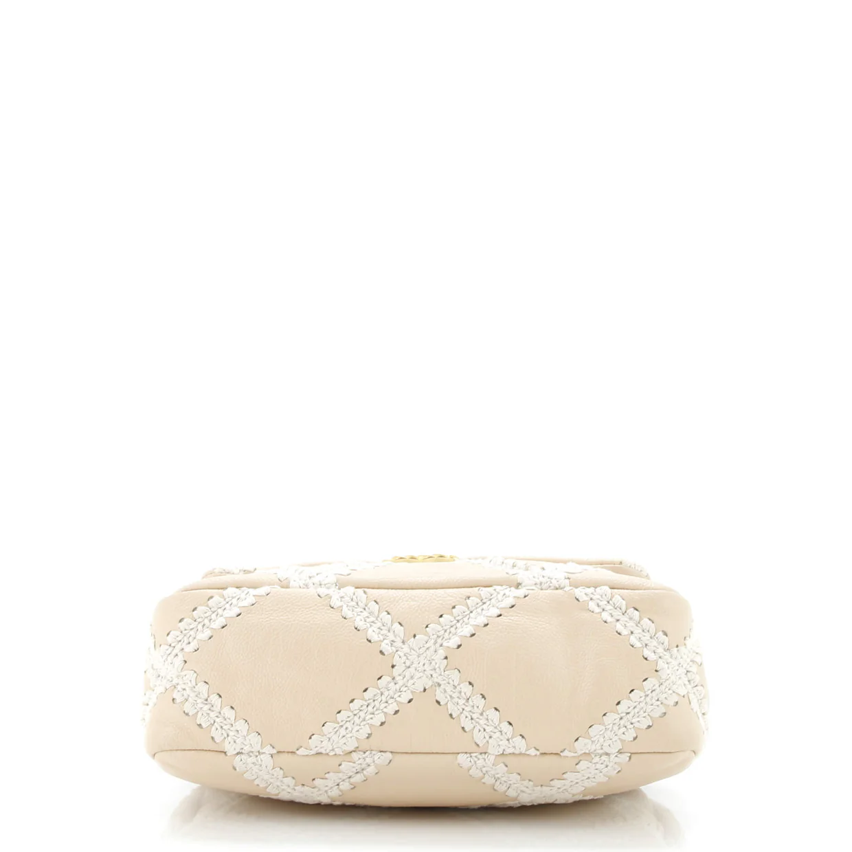 19 Flap Bag Crochet Quilted Calfskin Medium - Deep Luxury