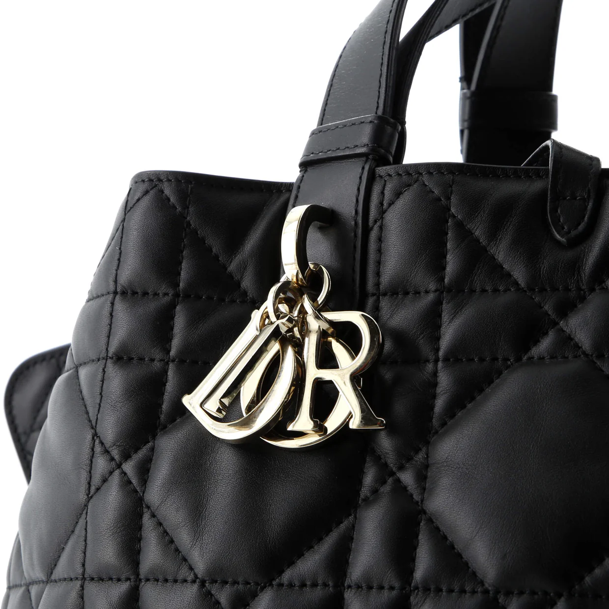 Toujours Tote Bag Macrocannage Quilt Calfskin Medium - Deep Luxury