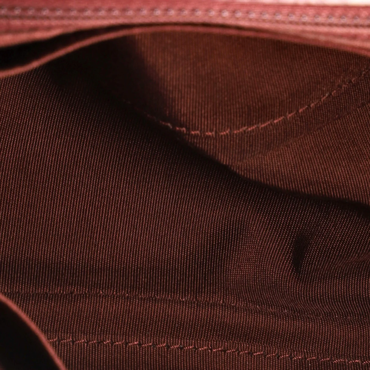 Top Handle Flap Bag Chevron Calfskin Medium - Deep Luxury