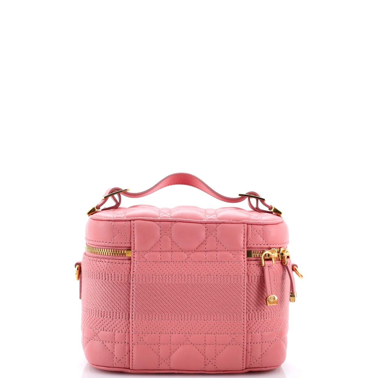 DiorTravel Convertible Vanity Case Cannage Quilt Lambskin Small - Deep Luxury