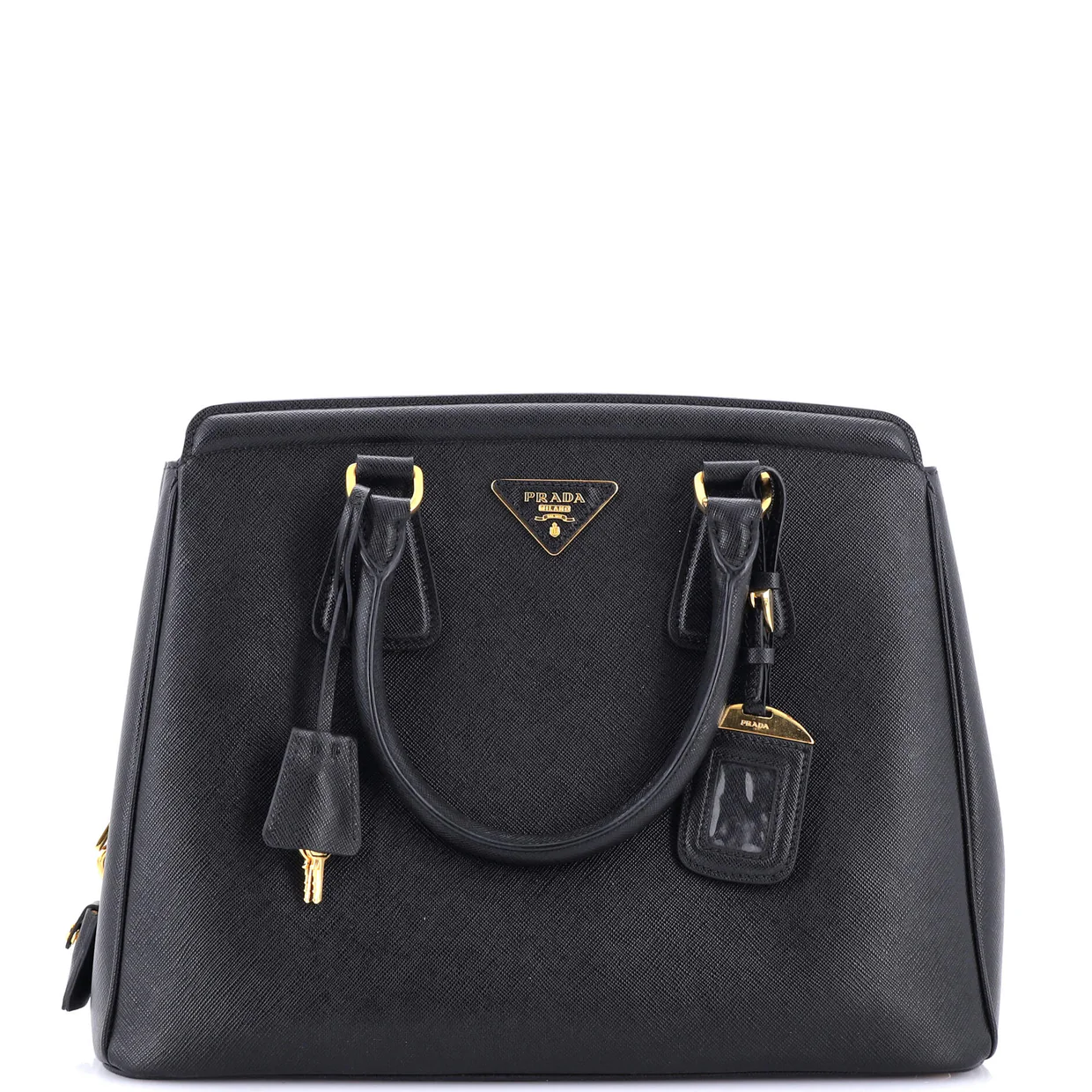 Parabole Tote Saffiano Leather Medium - Deep Luxury