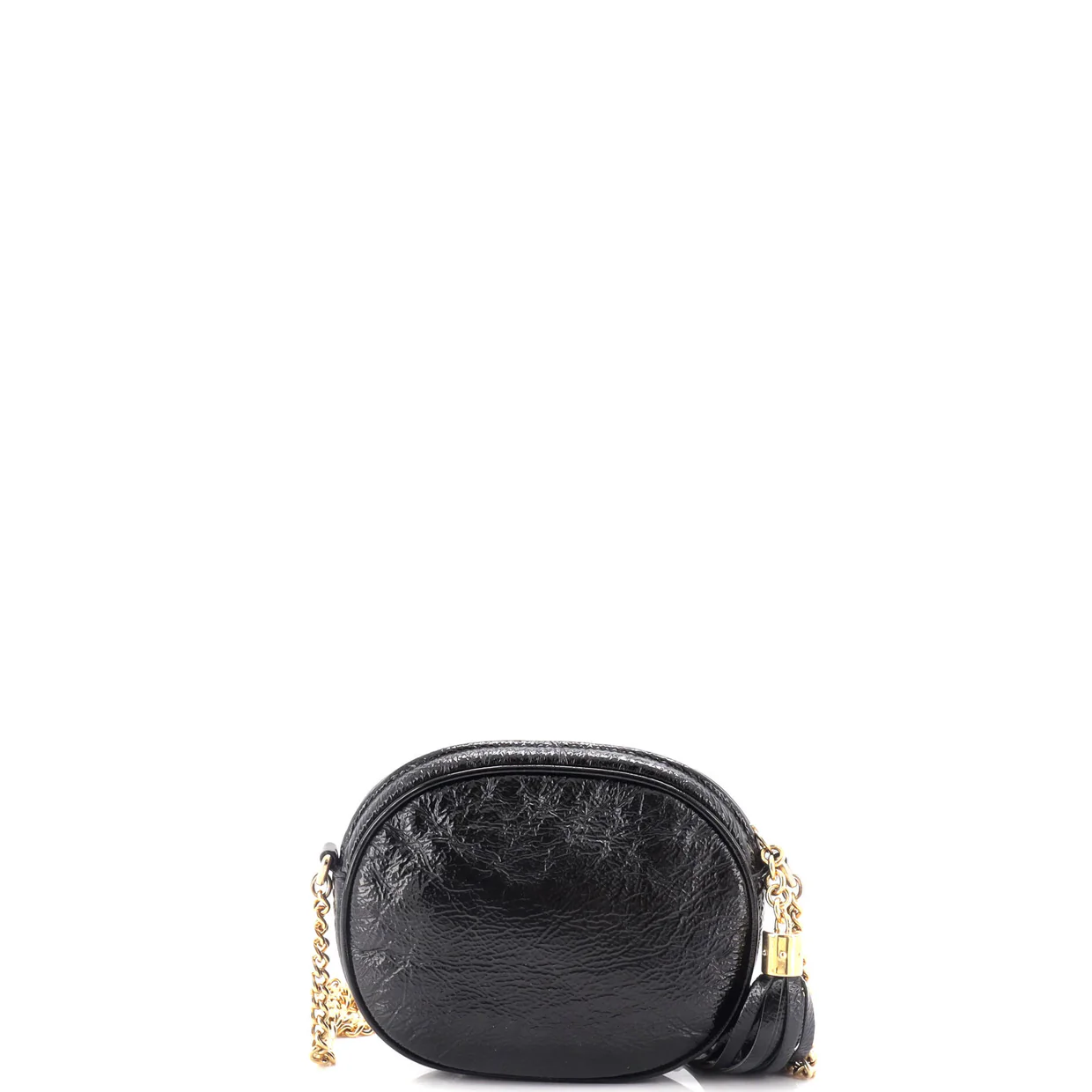 Soho Chain Bag Patent Mini - Deep Luxury