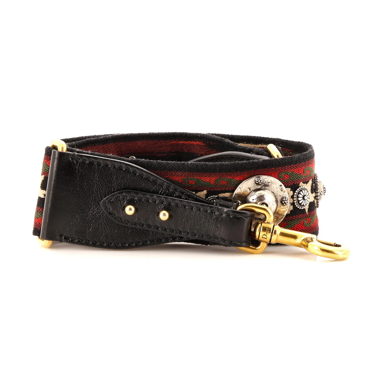 Bohemian Fringe Shoulder Strap Embellished Canvas - Deep Luxury