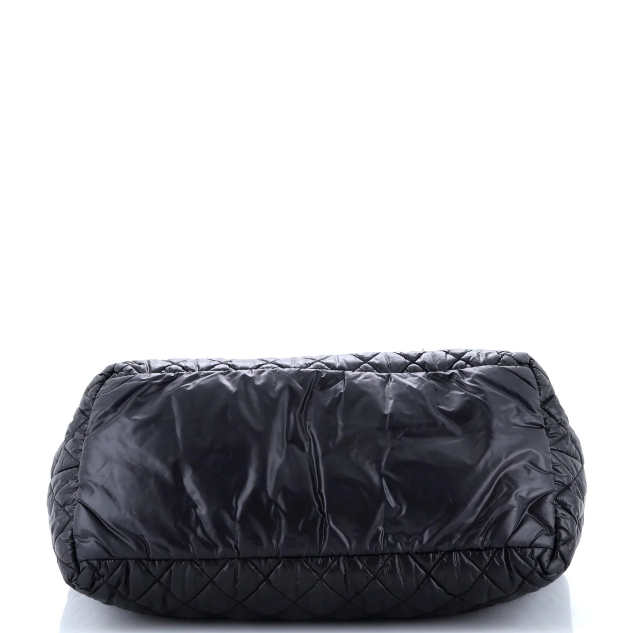 Coco Cocoon Zipped Tote Quilted Nylon Large - Deep Luxury