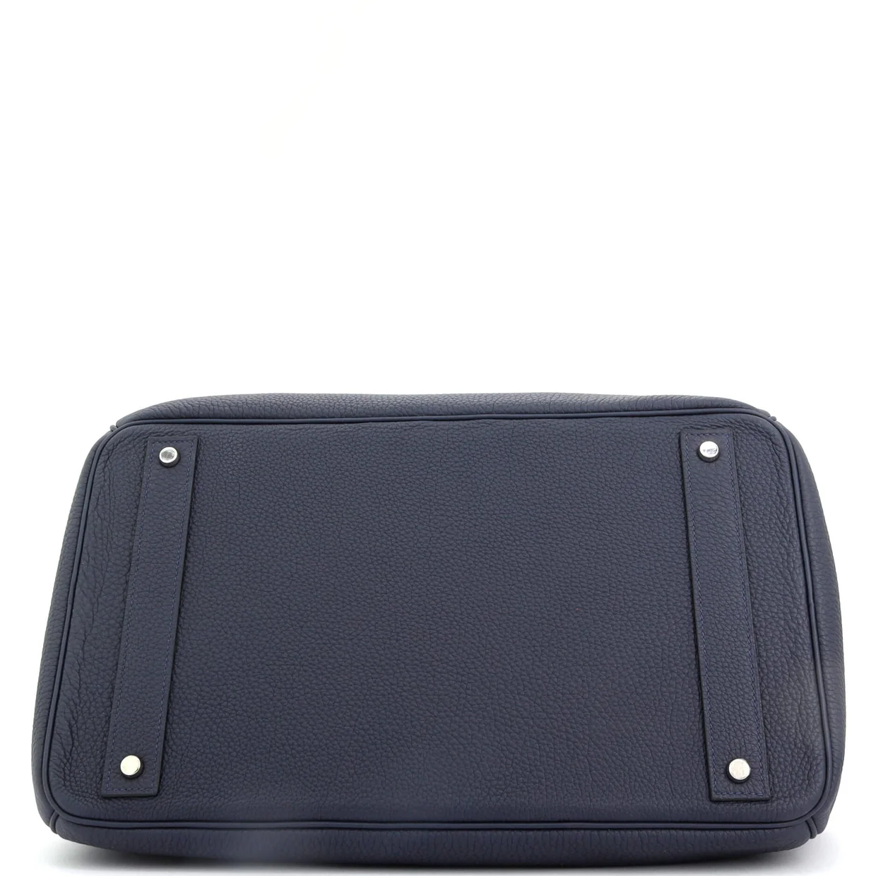 HAC Birkin Bag Bleu Nuit Togo with Palladium Hardware 40 - Deep Luxury