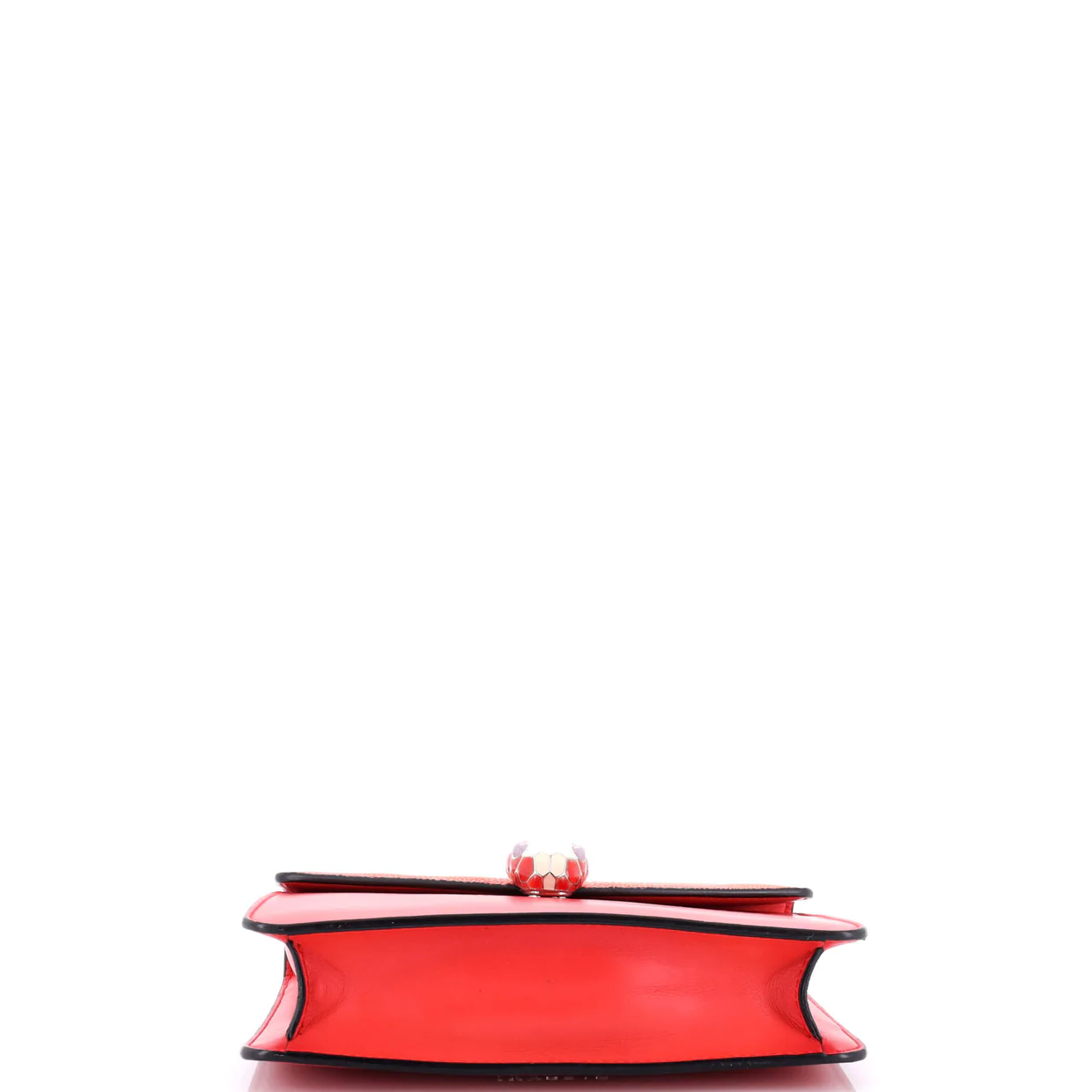 Serpenti Forever Square Shoulder Bag Leather and Stingray Small - Deep Luxury