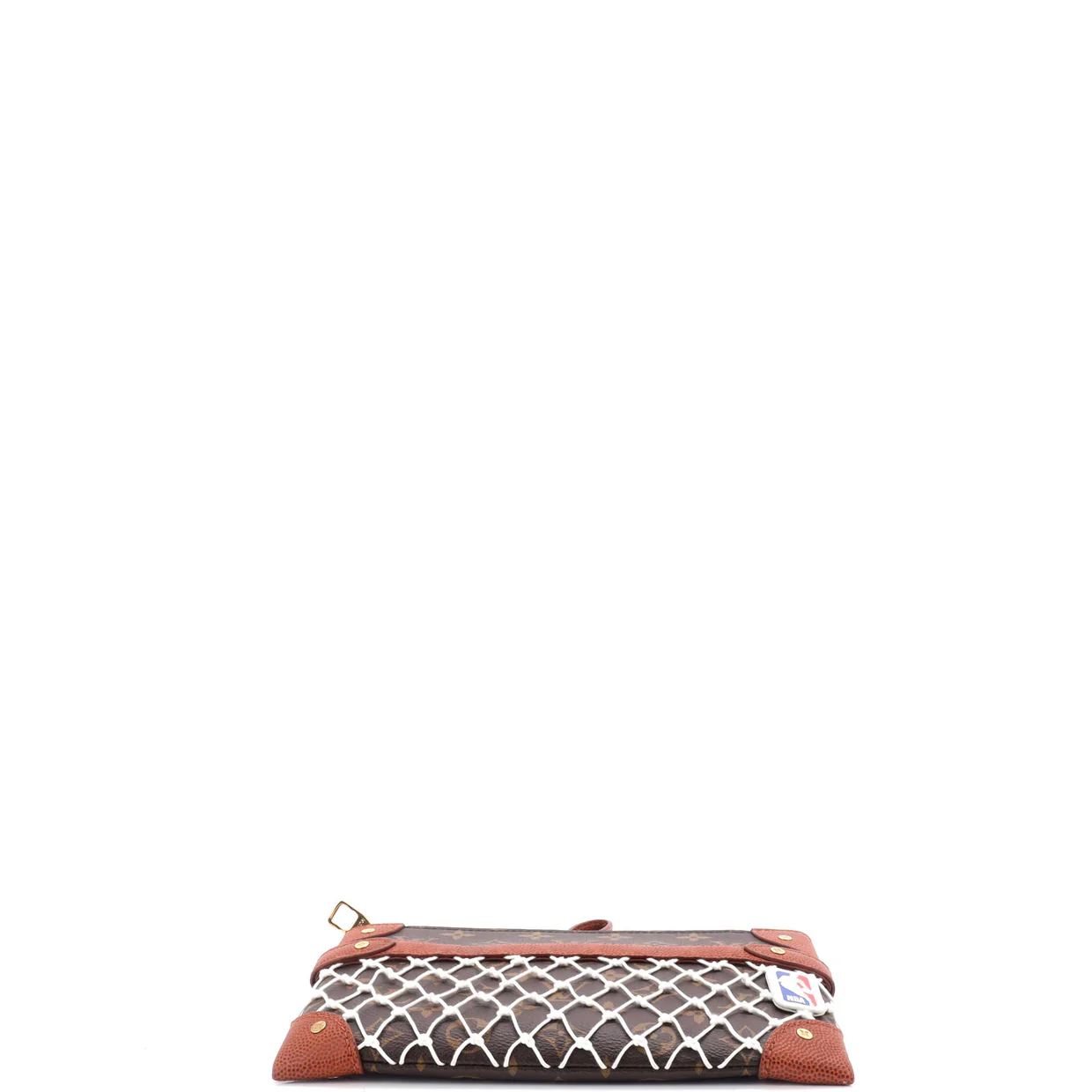 x NBA Net Flat Pouch Monogram Canvas - Deep Luxury