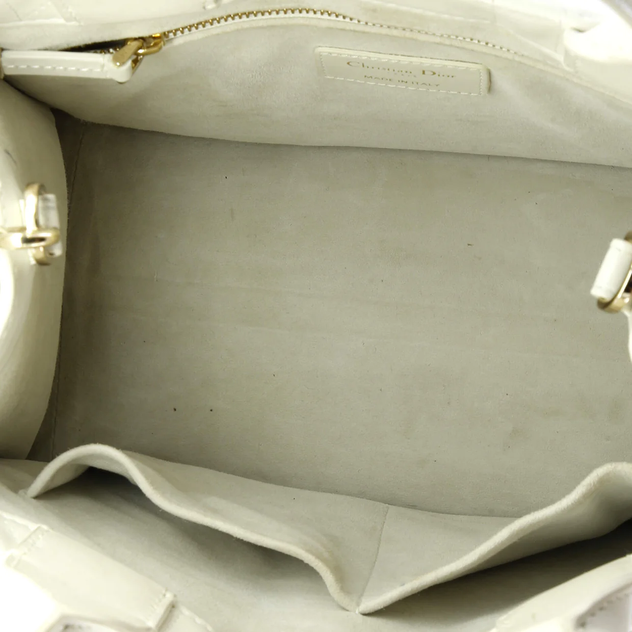 Book Tote with Strap Macrocannage Quilt Calfskin Small - Deep Luxury