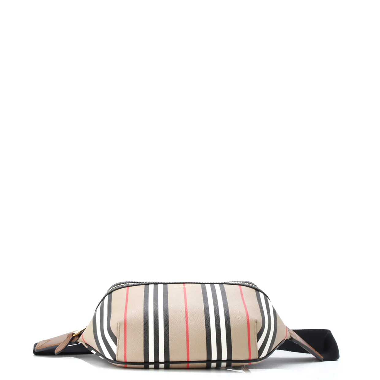 Sonny Waist Bag Icon Stripe E-Canvas Medium - Deep Luxury