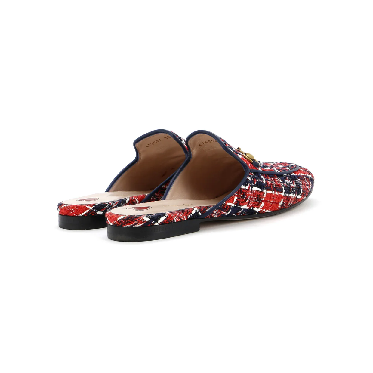 Women's Princetown Mules Tweed - Deep Luxury