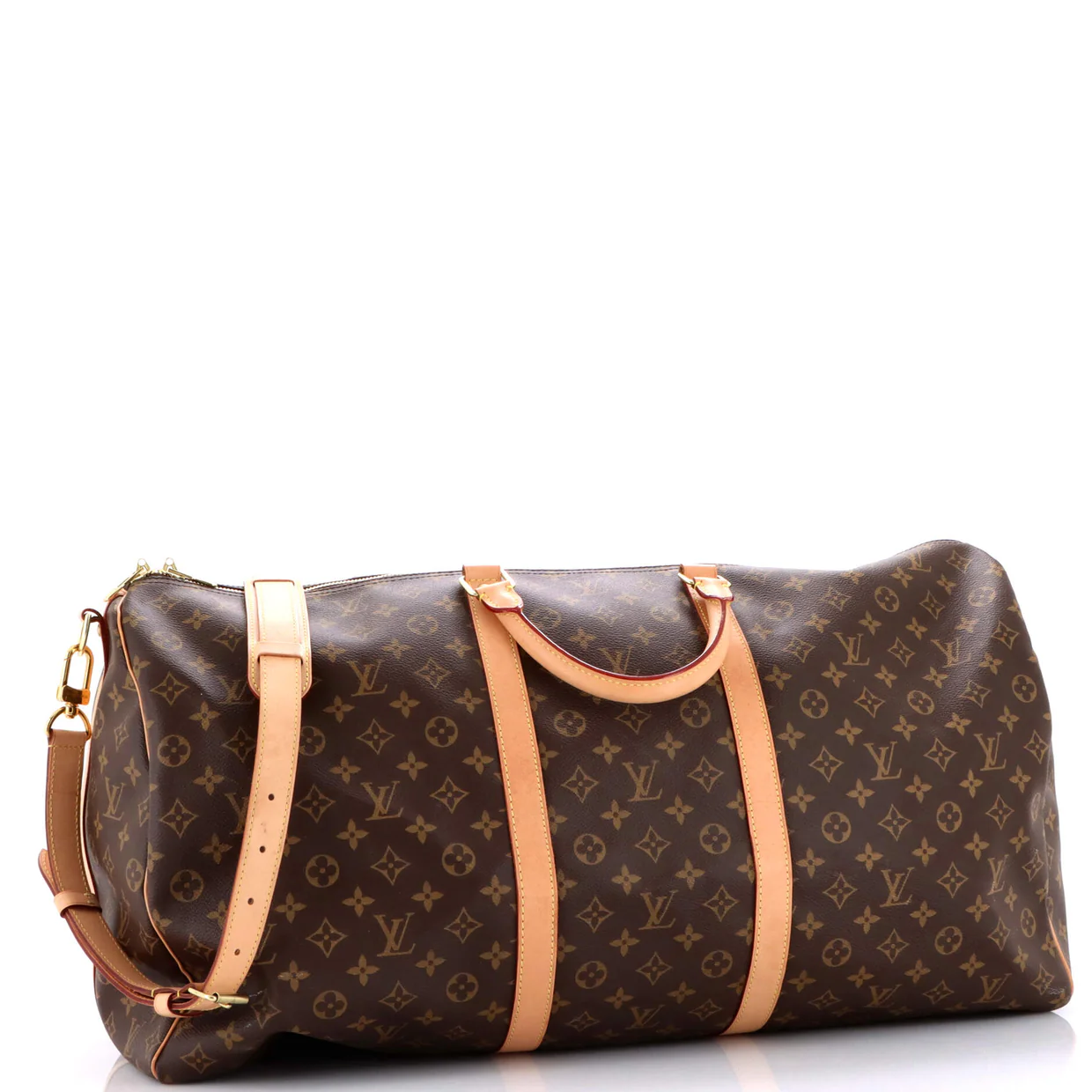 Keepall Bandouliere Bag Monogram Canvas 60 - Deep Luxury