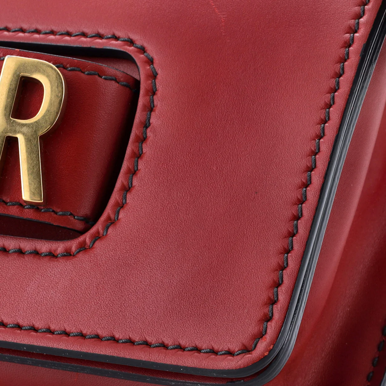 J'Adior Flap Bag Leather Medium - Deep Luxury