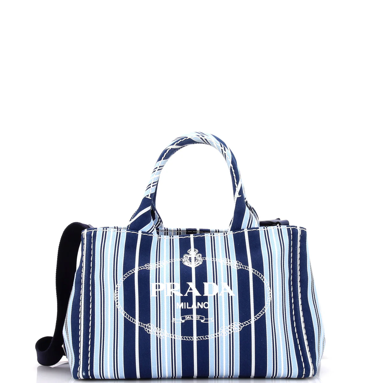 Canapa Convertible Tote Printed Canvas Mini - Deep Luxury