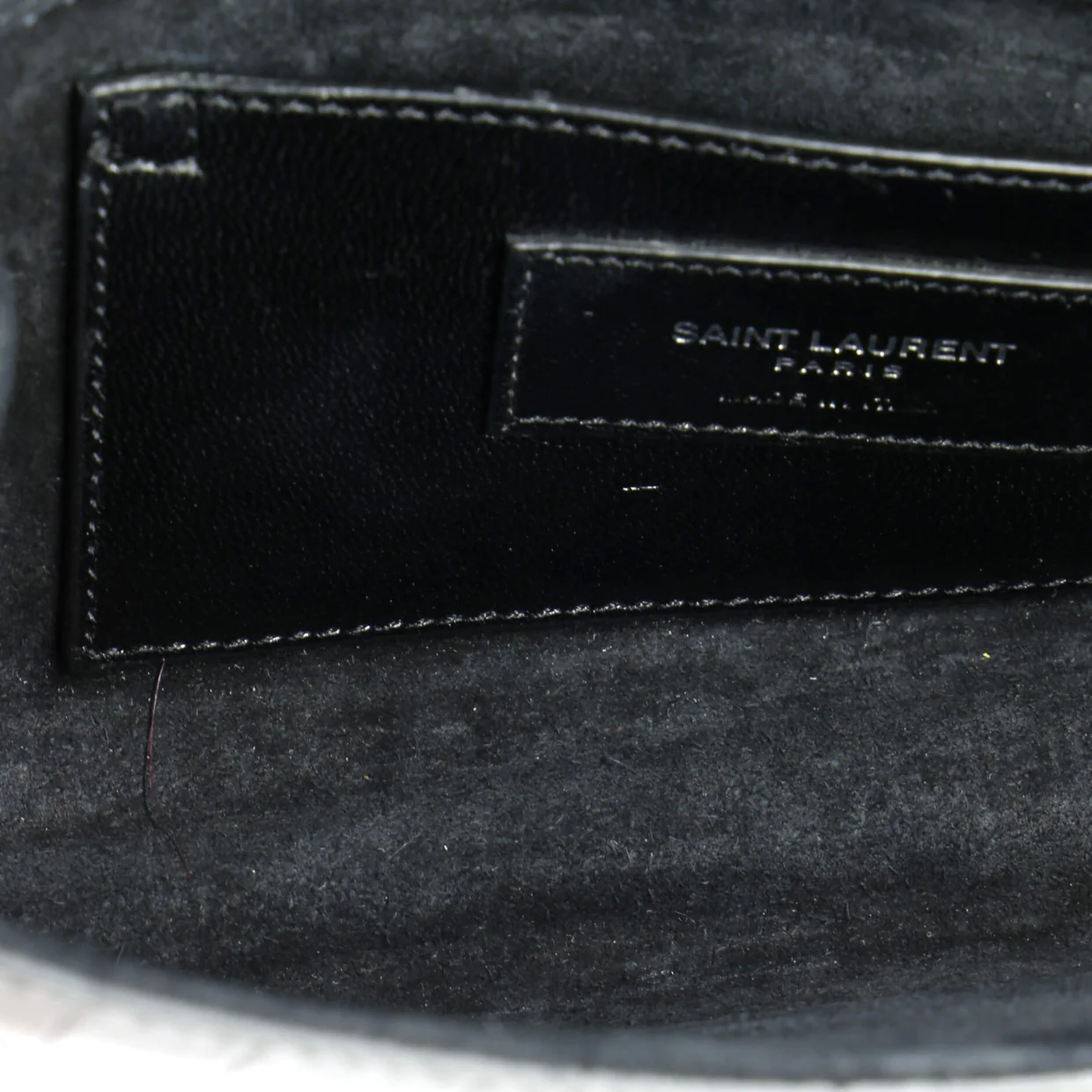 Classic Monogram Tassel Crossbody Bag Crocodile Embossed Leather Small - Deep Luxury