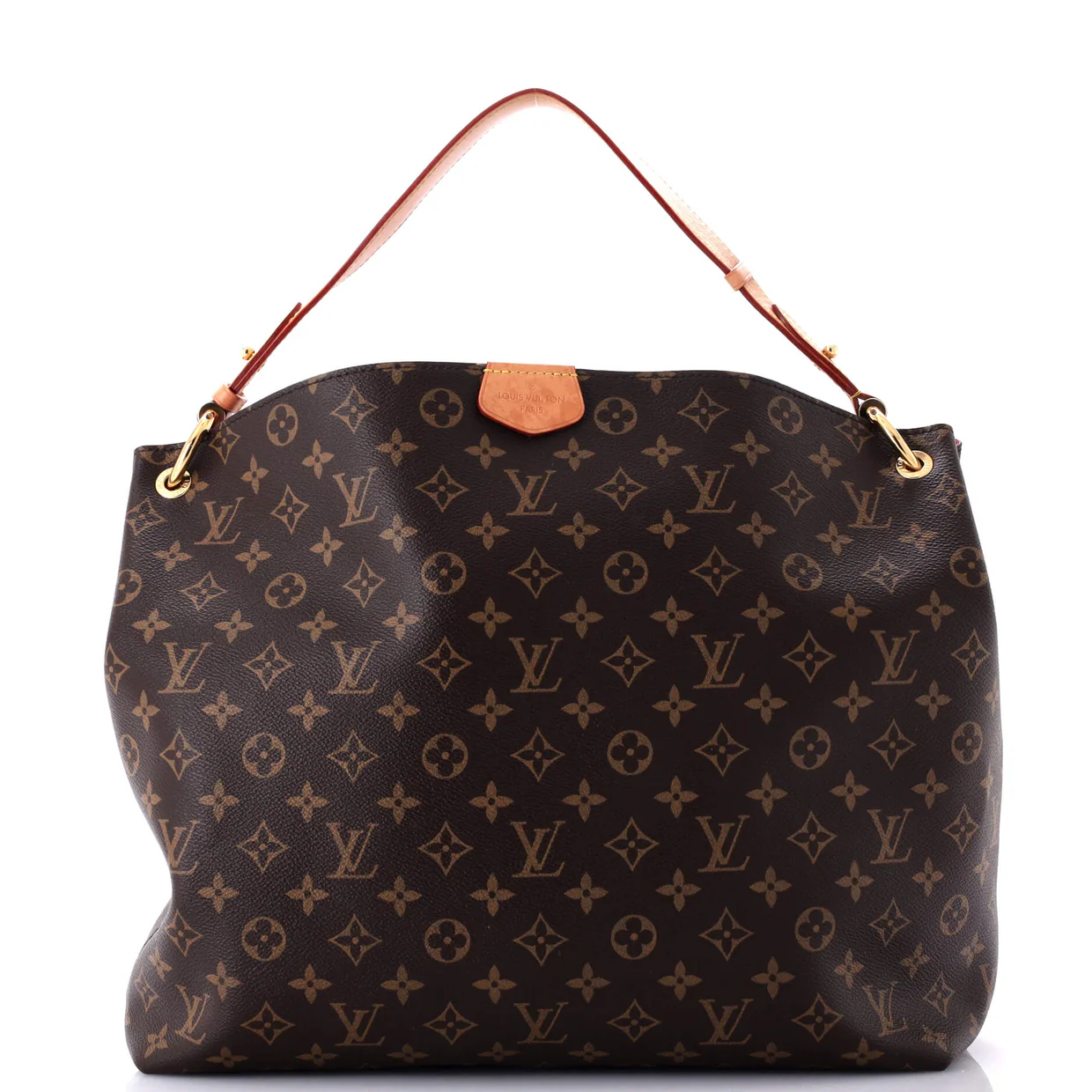 Graceful Handbag Monogram Canvas MM - Deep Luxury