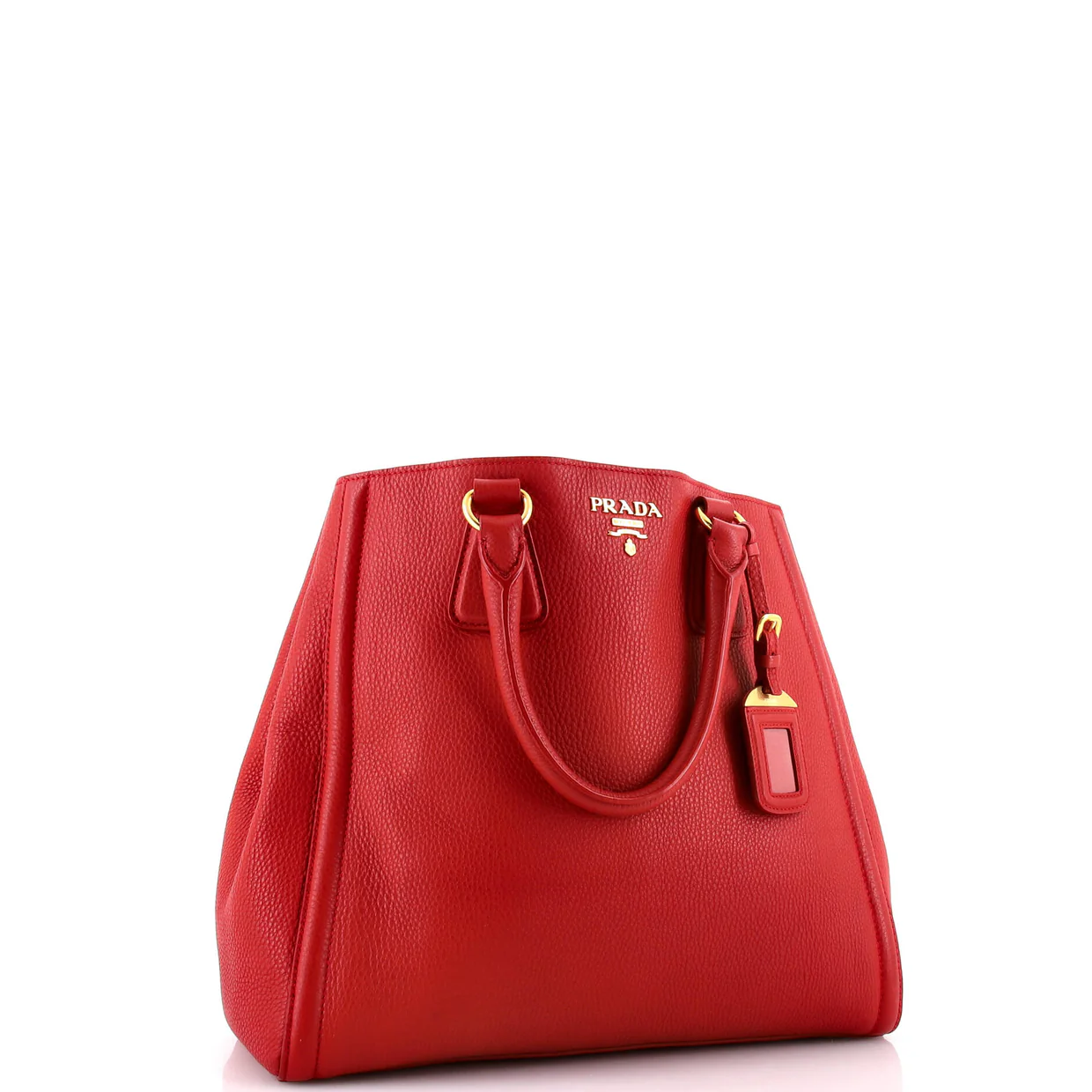 Shopping Tote Vitello Daino Large - Deep Luxury