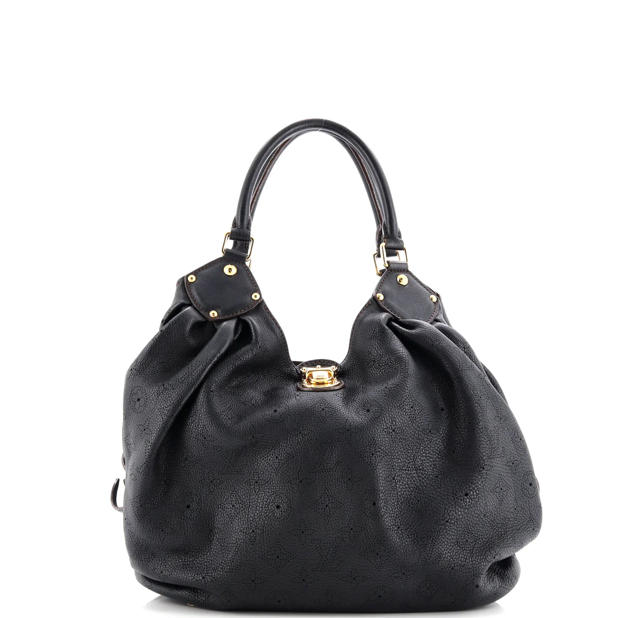 L Hobo Mahina Leather - Deep Luxury
