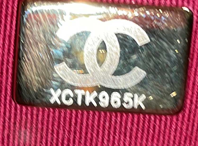 Tiny CC Link Hobo Quilted Shiny Calfskin and Suede Medium - Deep Luxury