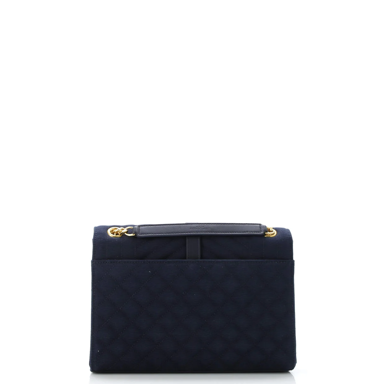 Classic Monogram Envelope Satchel Mixed Matelasse Canvas Medium - Deep Luxury