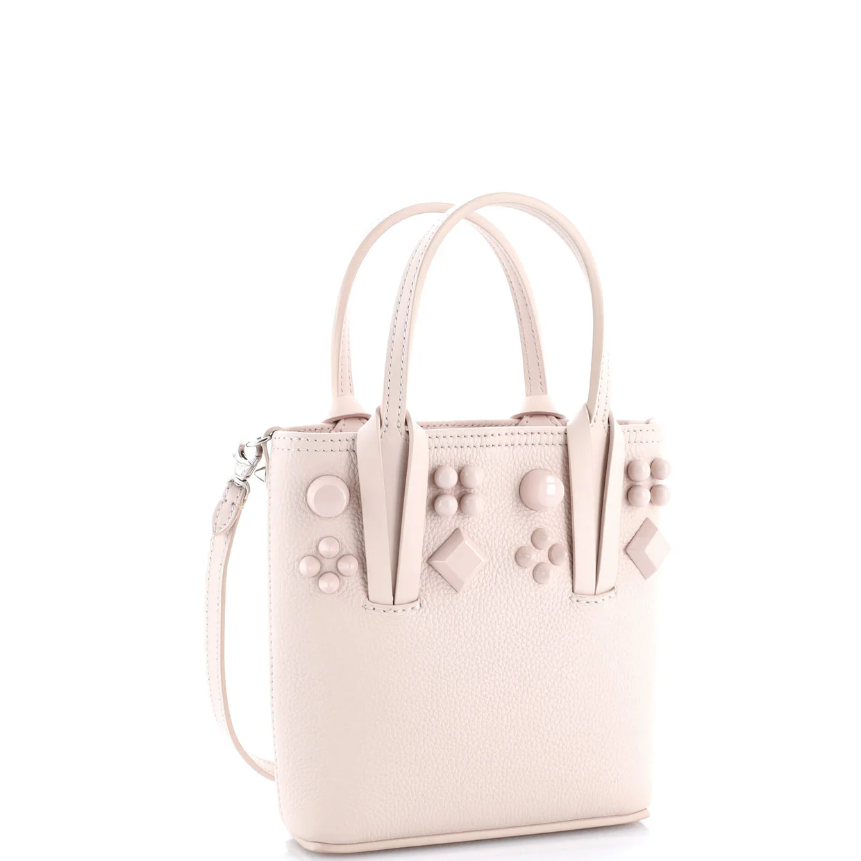 Cabata Tote Studded Leather Mini - Deep Luxury