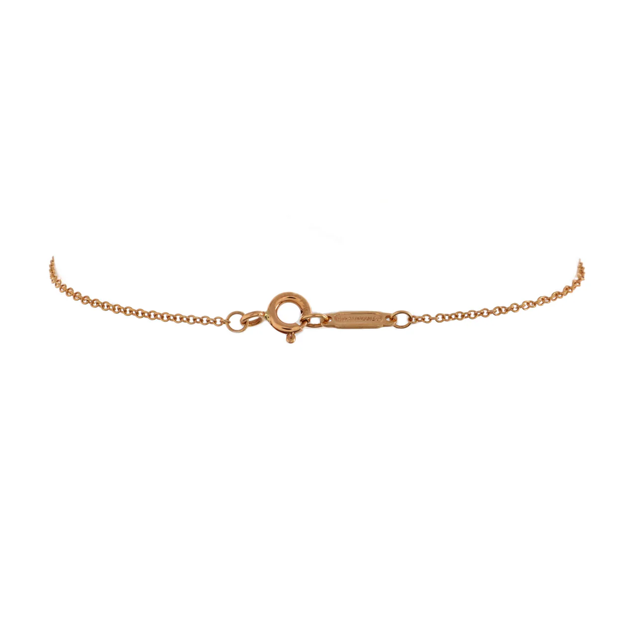 Bow Knot Chain Bracelet 18K Rose Gold with Pave Diamonds Small - Deep Luxury
