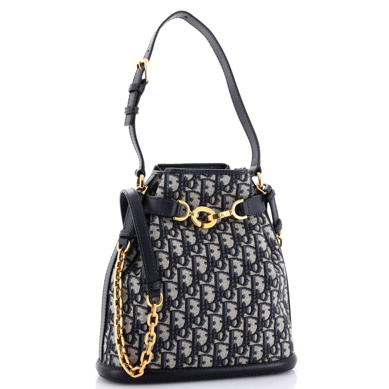 C'est Bucket Bag Oblique Canvas Medium - Deep Luxury