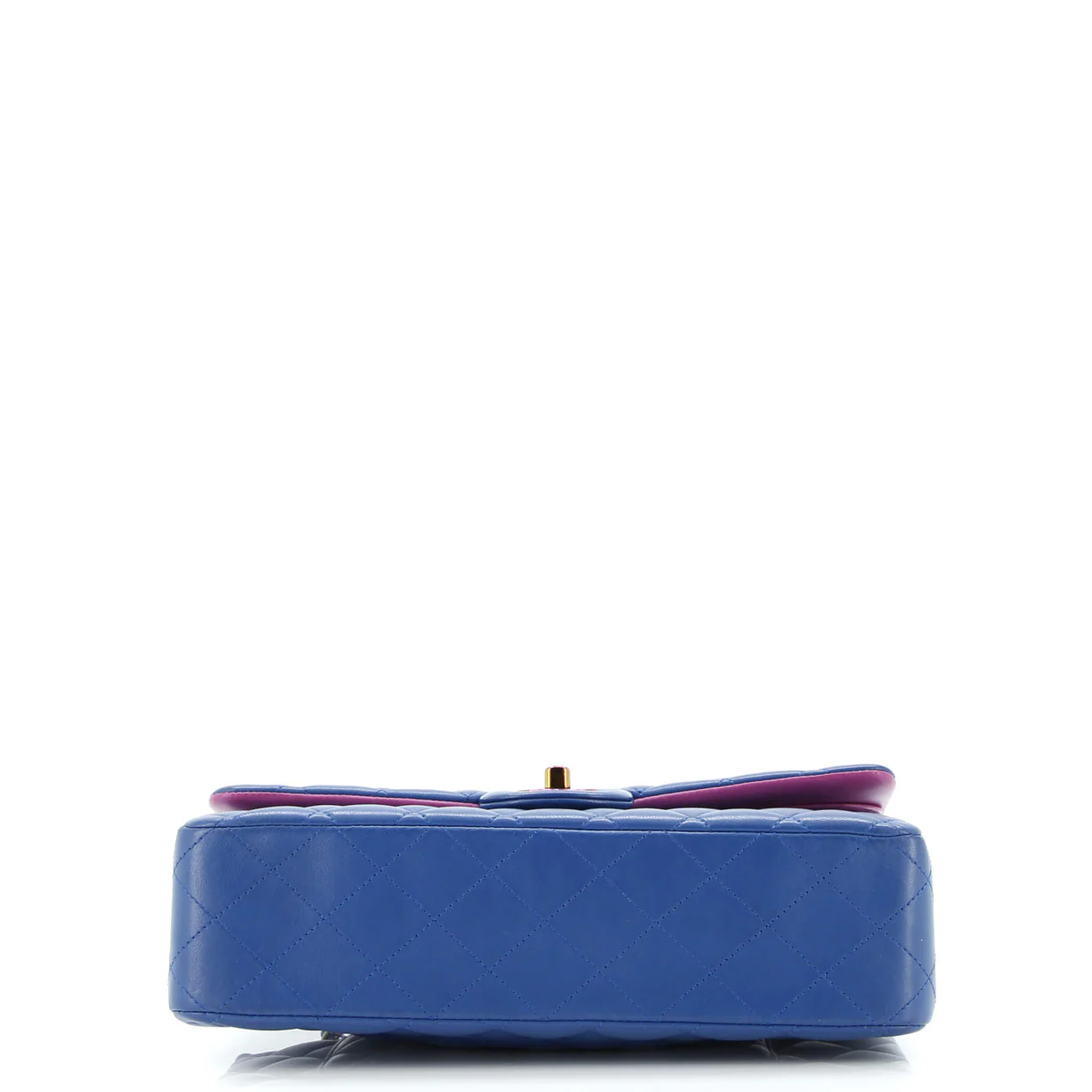 Classic Double Flap Bag Quilted Lambskin with Rainbow Hardware Medium - Deep Luxury