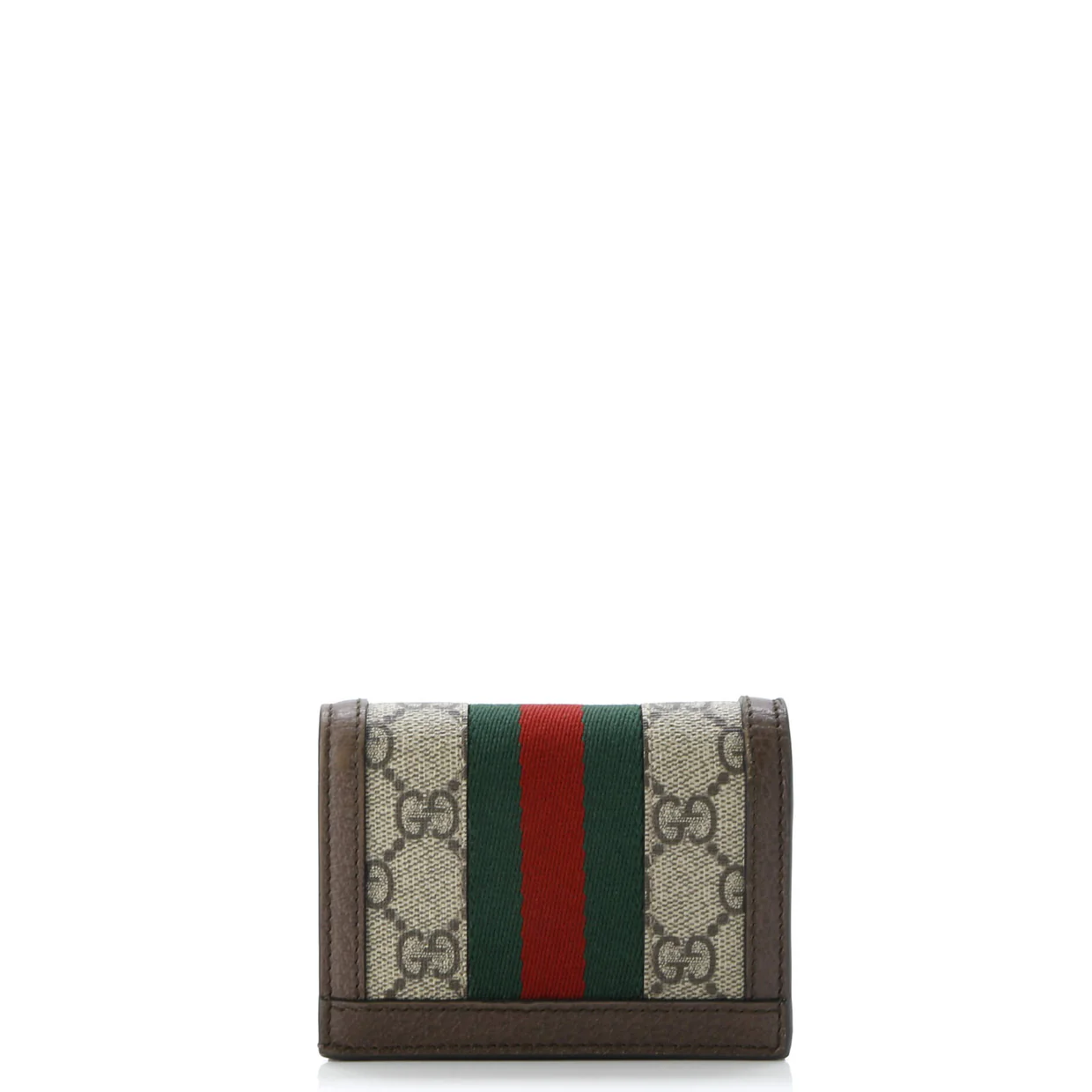 Ophidia Trifold Wallet GG Coated Canvas Compact - Deep Luxury