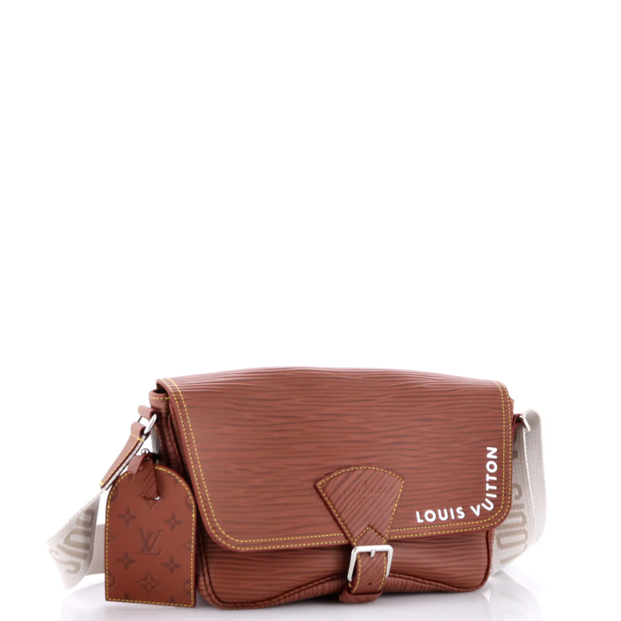 Montsouris Messenger Bag Epi Leather - Deep Luxury