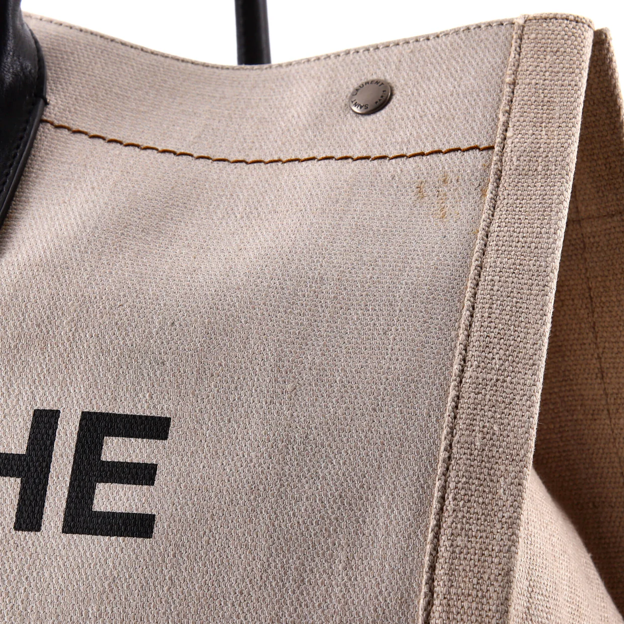 Rive Gauche Shopper Tote Canvas Large - Deep Luxury
