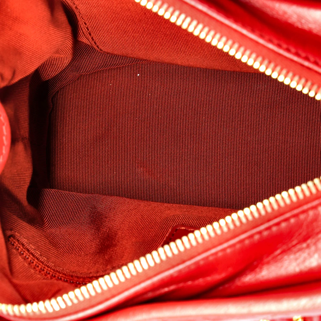 Gabrielle Hobo with Logo Handle Quilted Aged Calfskin Small - Deep Luxury