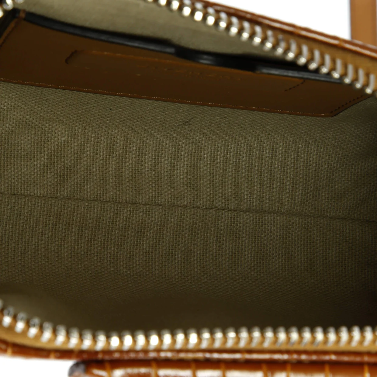 Antigona Crossbody Bag Crocodile Embossed Leather Nano - Deep Luxury