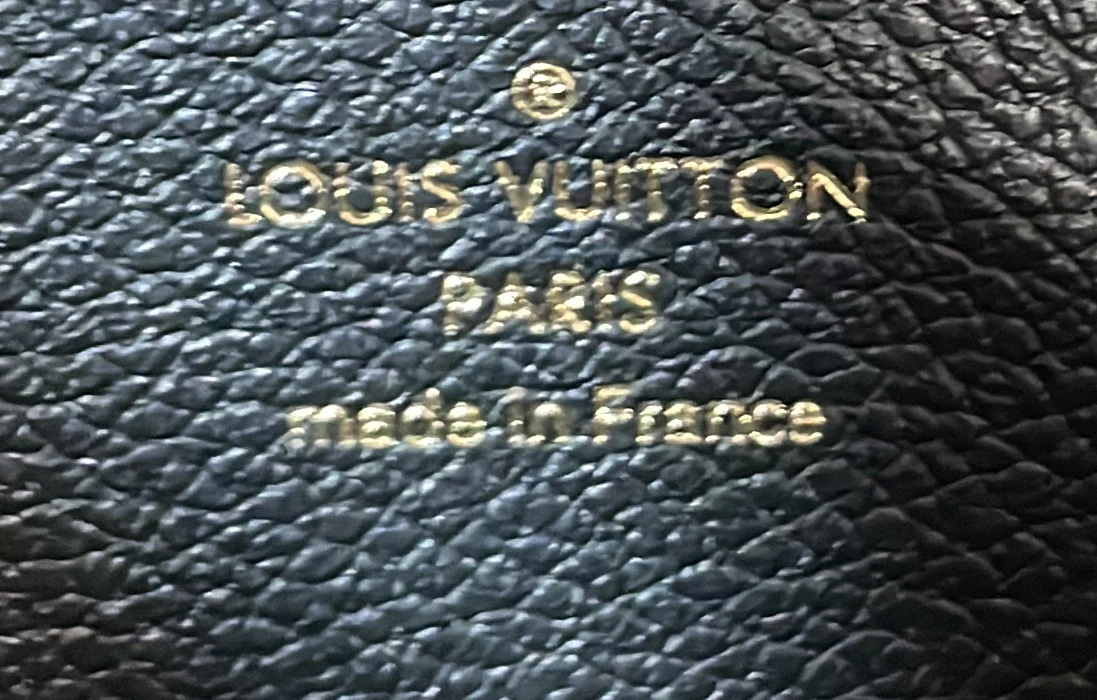 Clemence Wallet Monogram Empreinte Leather - Deep Luxury