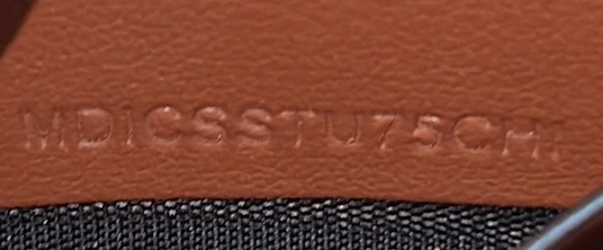 Hannah Wallet on Strap Icon Stripe E-Canvas - Deep Luxury