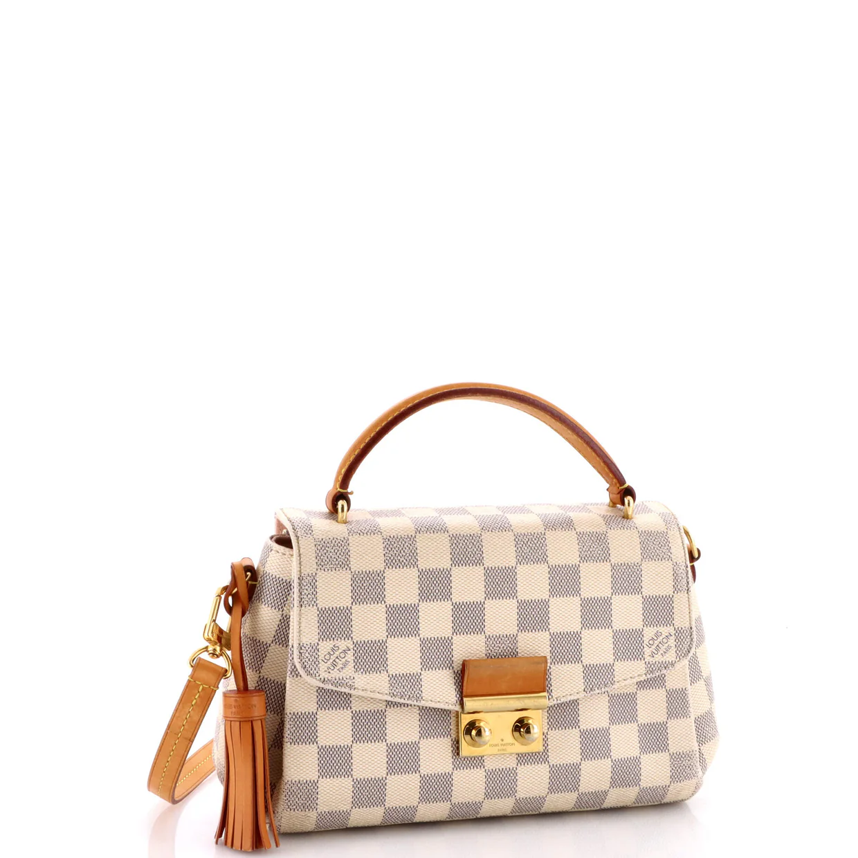 Croisette Handbag Damier - Deep Luxury