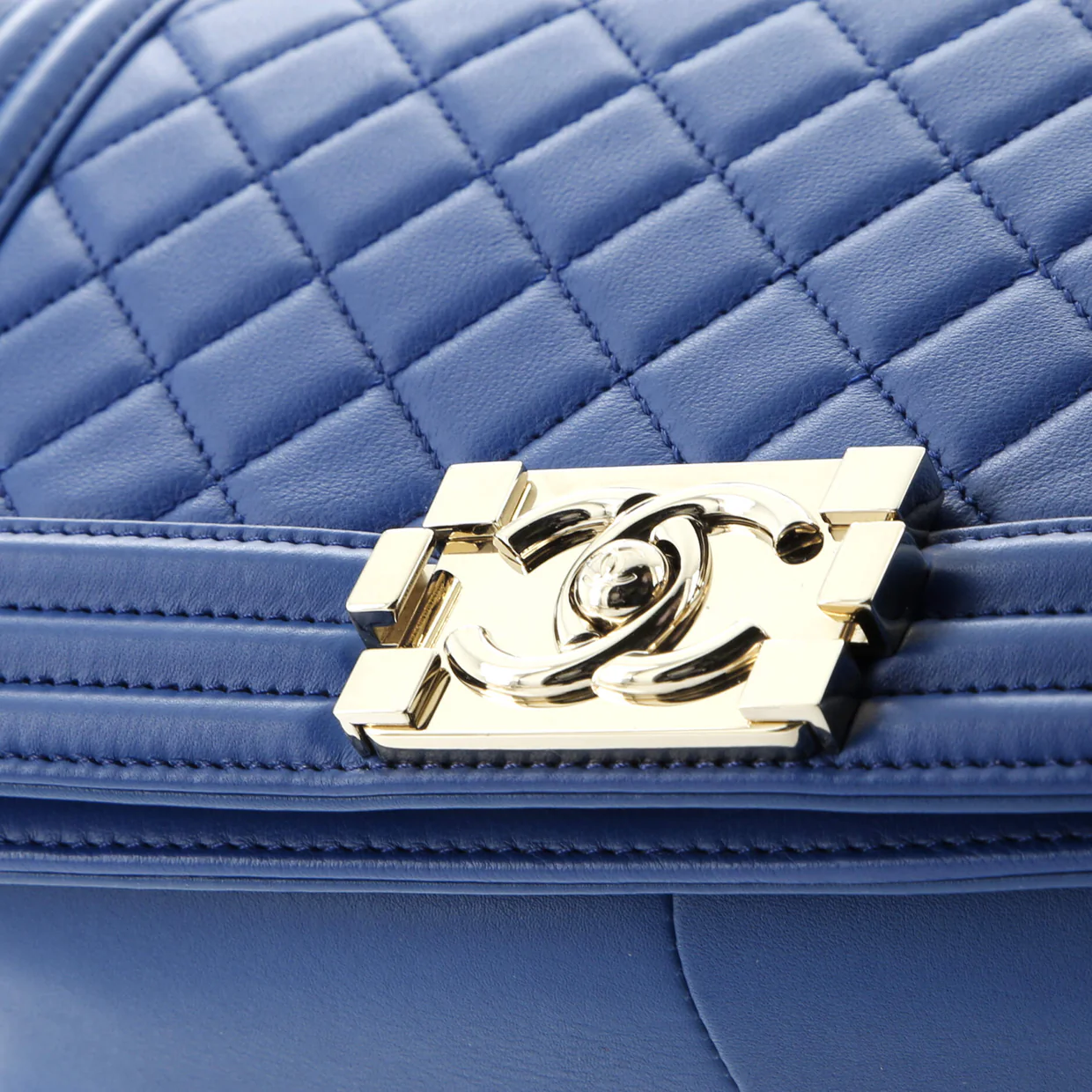 Boy Flap Bag Quilted Calfskin Old Medium - Deep Luxury