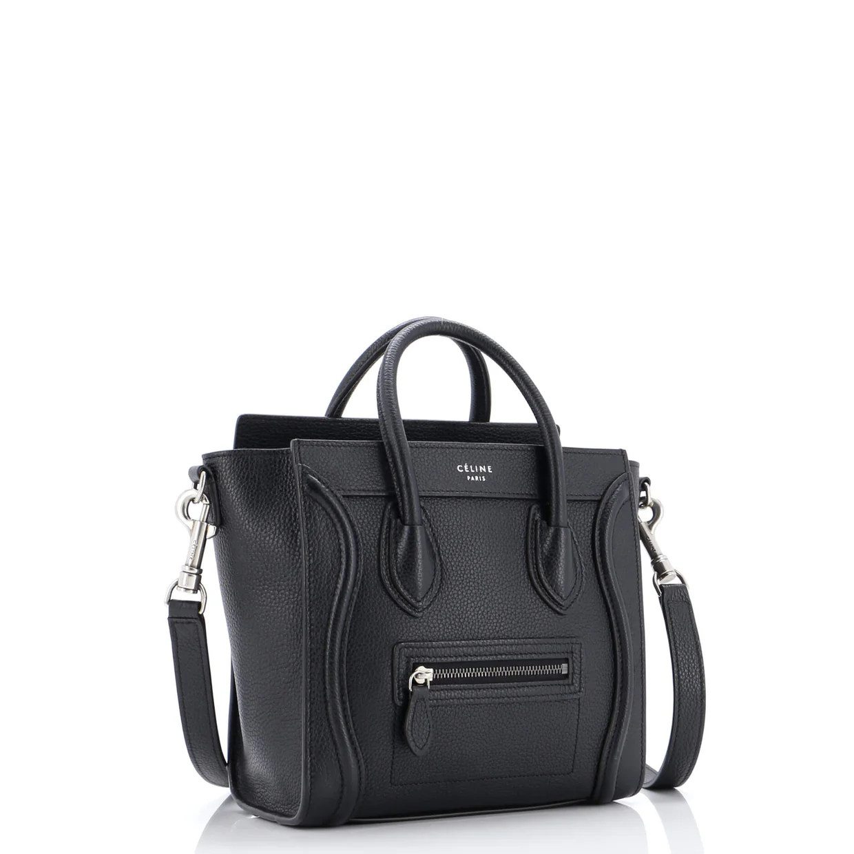 Luggage Bag Grainy Leather Nano - Deep Luxury