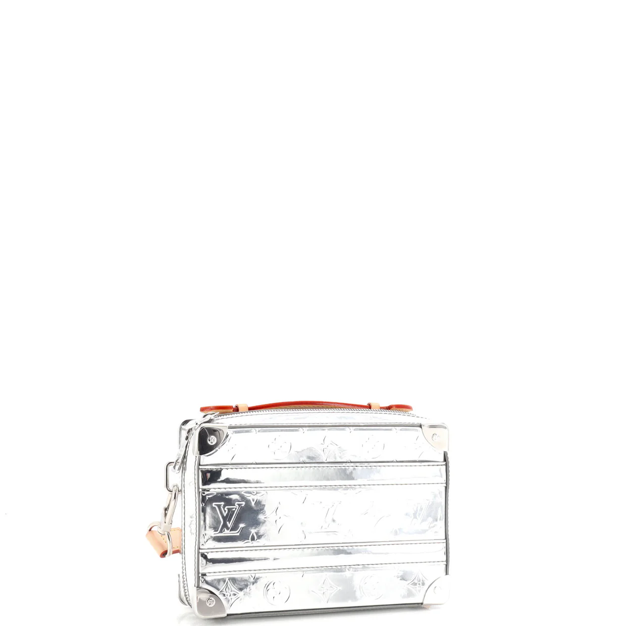 Handle Soft Trunk Bag Monogram Mirror Coated Canvas - Deep Luxury