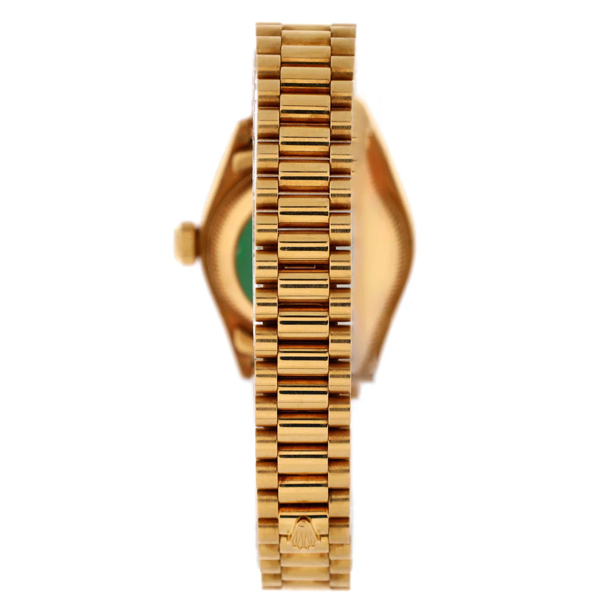 Oyster Perpetual President Datejust Automatic Watch Yellow Gold with Diamond Markers 26 - Deep Luxury