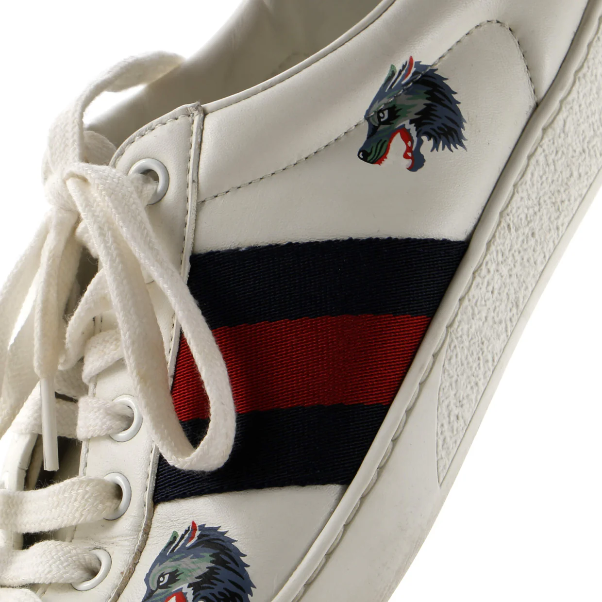 Ace Sneakers Printed Leather - Deep Luxury